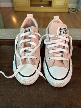 Converse Pink Low Top Sneakers